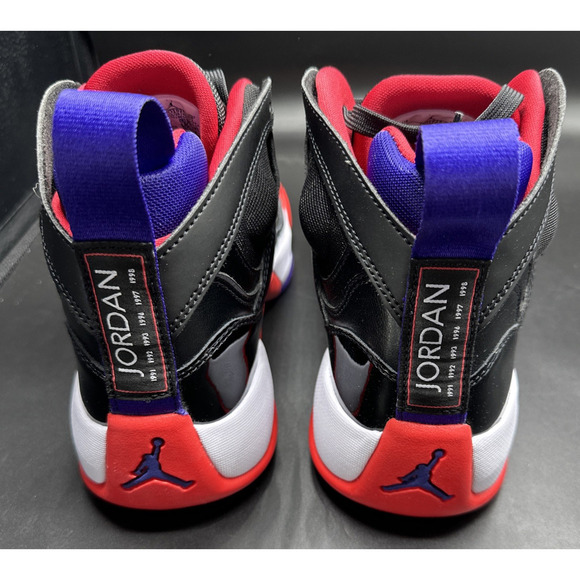 Nike Jumpman Two Trey Men's Size 8.5 Black/True Blue Sneakers – New in Box - Picture 7 of 11